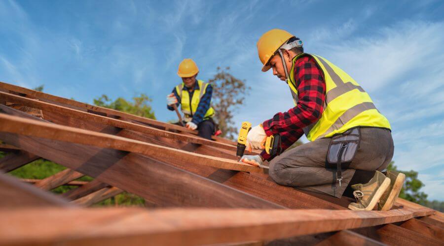 Professional New roof installation in Poughkeepsie, AR